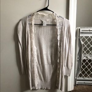 Lace cardigan